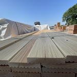 Ca. 100x Douglas vlonderplanken , 28x145mm, lengte 300cm